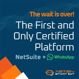 Asten Smart Bot WhatsApp for NetSuite