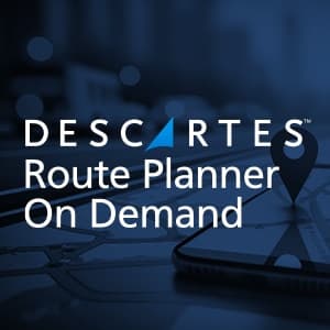 Descartes Route Planner™ On-demand