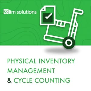 Elim Solutions Physical Inventory Management & Cycle Counting Solution