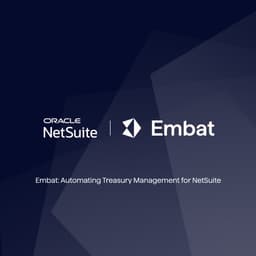 Embat Treasury Management for NetSuite