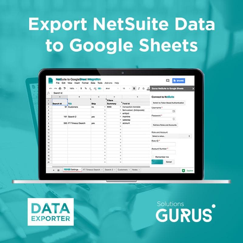 GURUS Data Exporter (to Google Sheets)