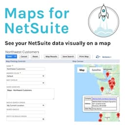 Maps for NetSuite
