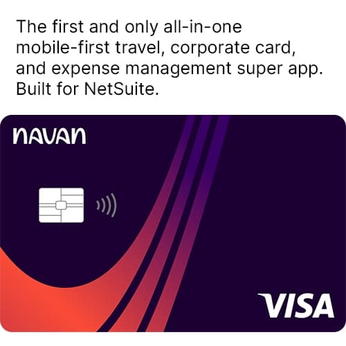 Navan - Expense Management for NetSuite