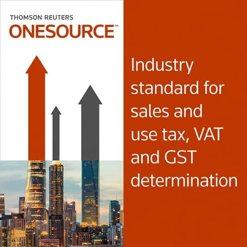 ONESOURCE Indirect Tax Determination for NetSuite by Thomson Reuters