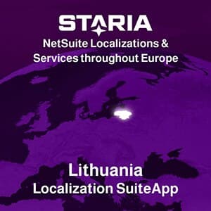 Staria Lithuania Localization SuiteApp