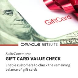 SuiteCommerce Gift Certificate Management