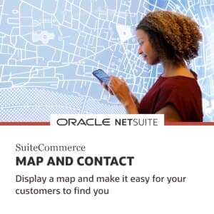 SuiteCommerce Map & Contact