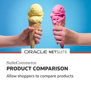 SuiteCommerce Product Comparison